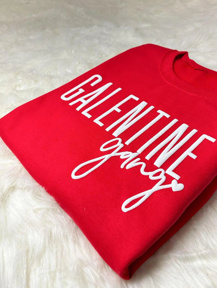 Custom Puff Sweatshirt, Custom Puff Embossed Team Name Crewneck, Custom Puff Print School Mascot Sweatshirt