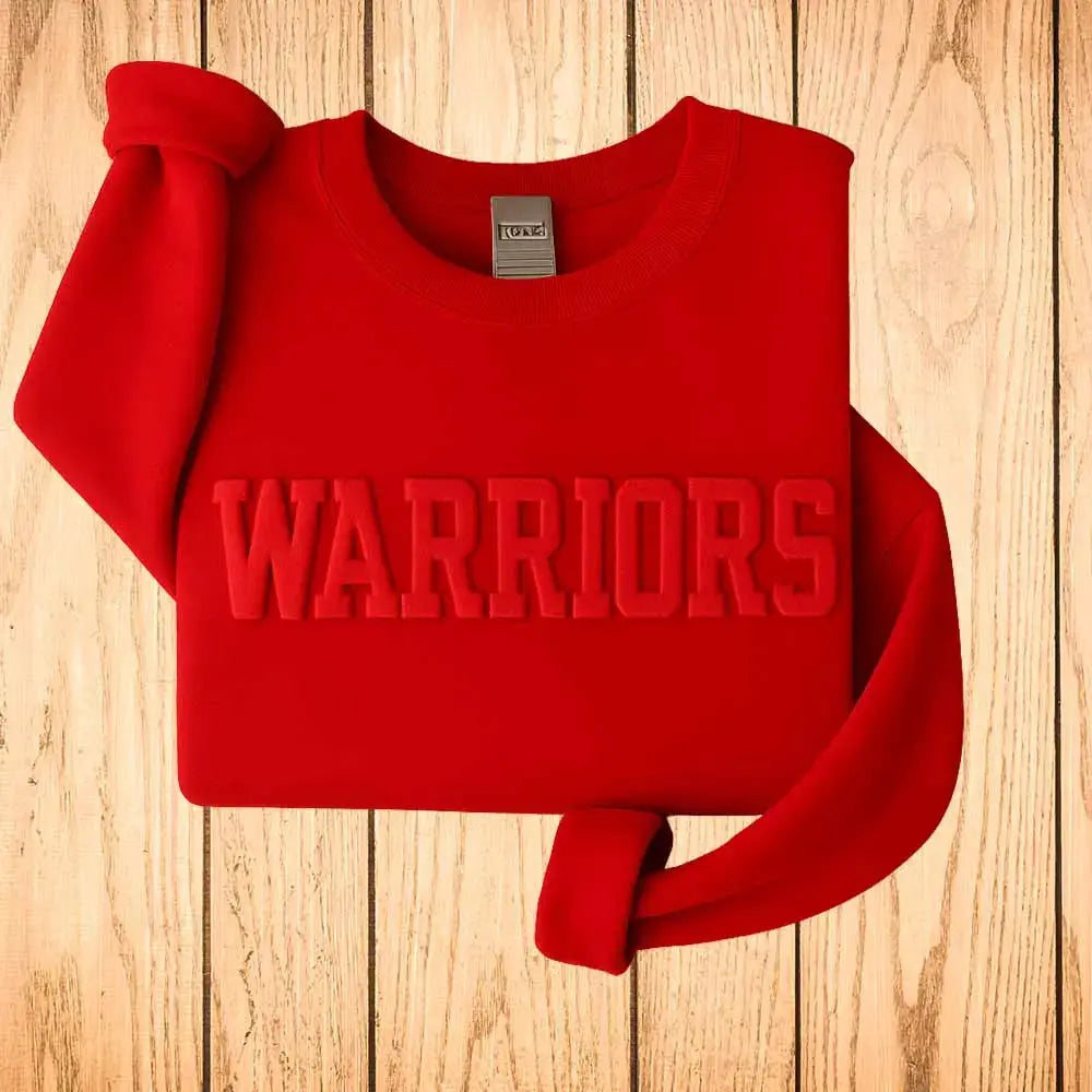 Custom Puff Sweatshirt, Custom Puff Embossed Team Name Crewneck, Custom Puff Print School Mascot Sweatshirt, Metallic Puff Shirtprintingcenter