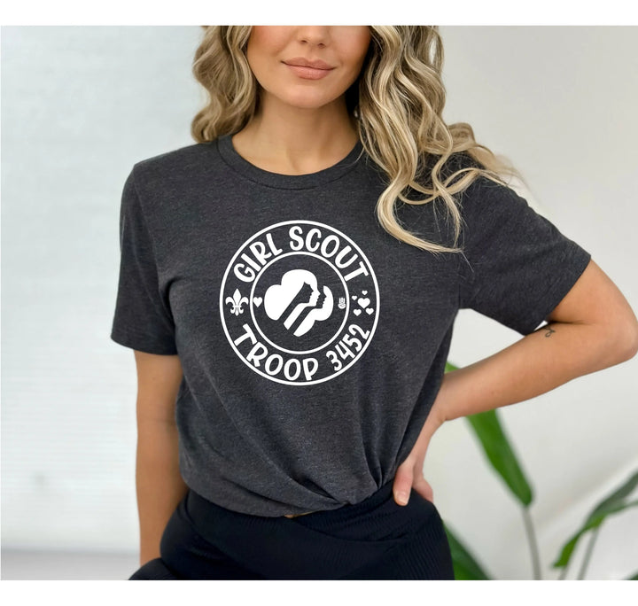 Custom Scout Troop Shirt - Personalized Girl & Camping Group Tee Shirtprintingcenter