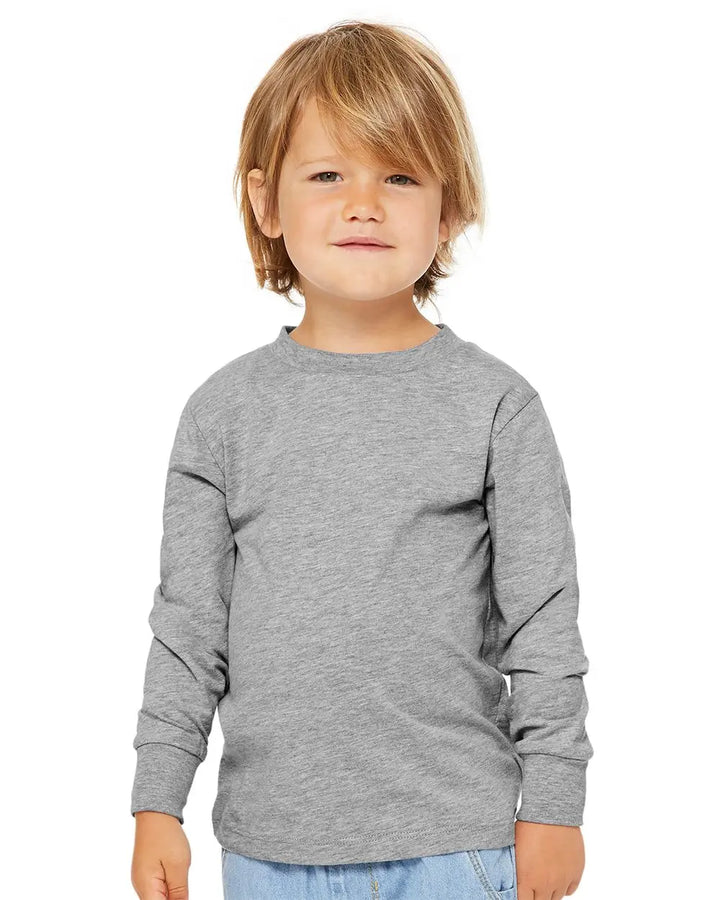Camiseta de manga larga para niño Bella+Canvas Blank 3501T