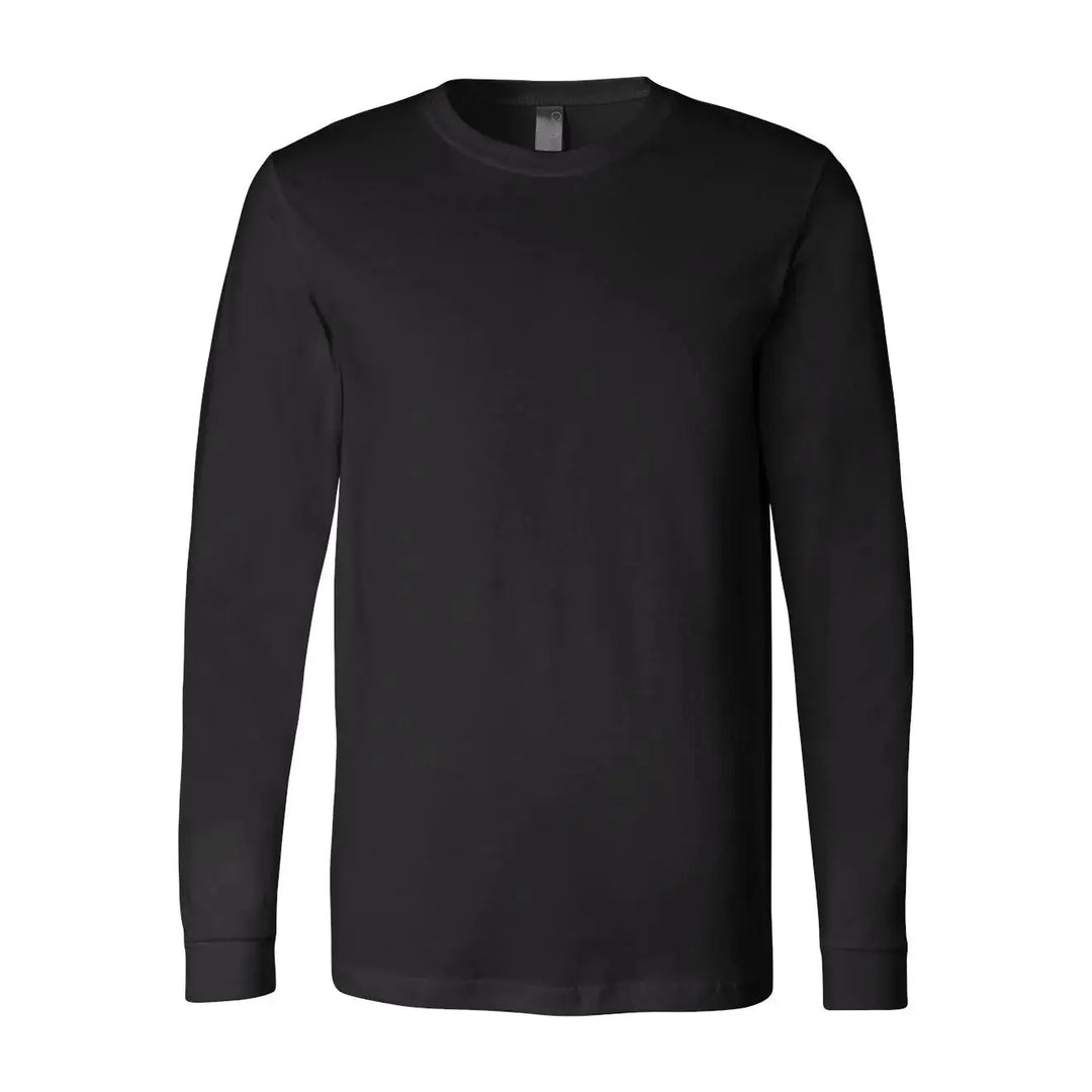 Bella+Canvas Blank Unisex Long Sleeve Jersey T-Shirt 3501-3501CVC