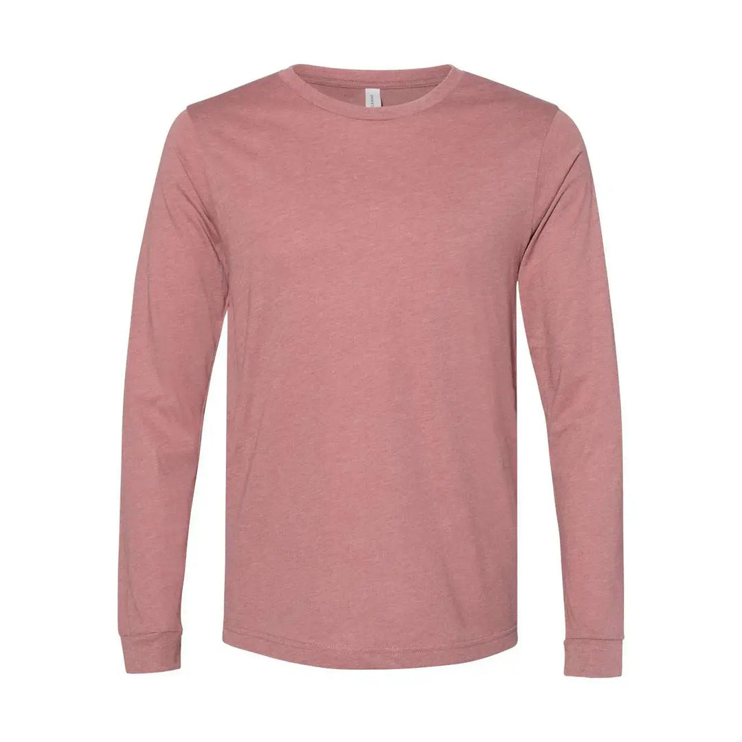 Bella+Canvas Blank Unisex Long Sleeve Jersey T-Shirt 3501-3501CVC