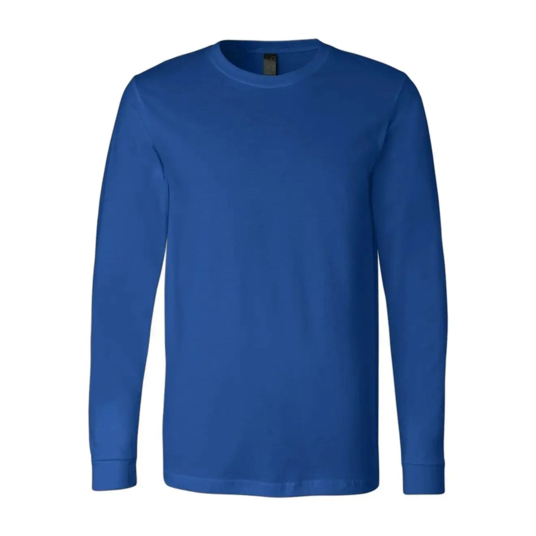 Bella+Canvas Blank Unisex Long Sleeve Jersey T-Shirt 3501-3501CVC