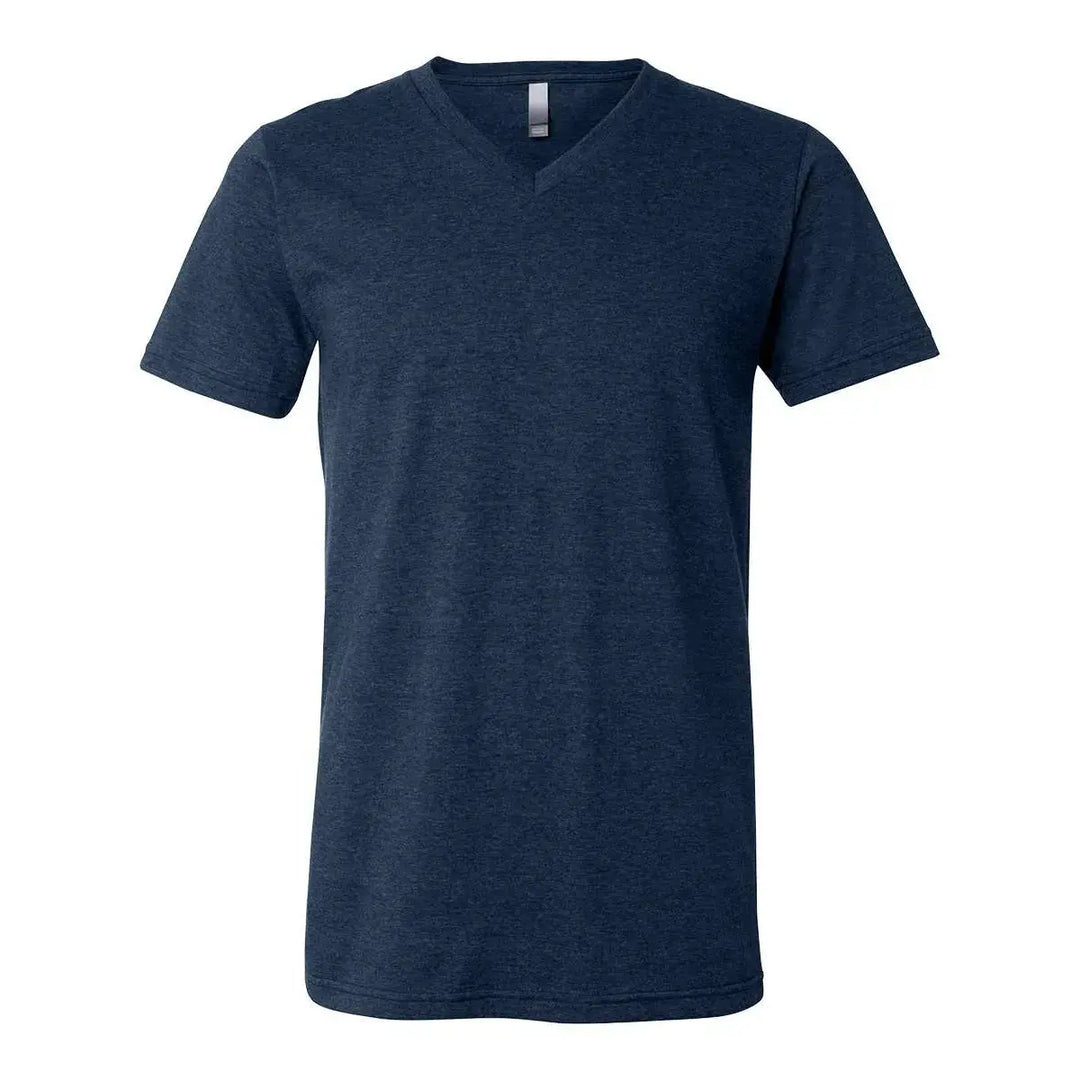 Bella+Canvas Blank 3005 Unisex Short Sleeve V-Neck T-Shirt Shirtprintingcenter