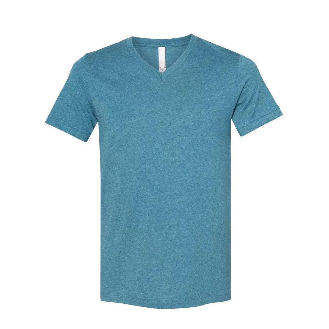 Bella+Canvas Blank 3005 Unisex Short Sleeve V-Neck T-Shirt Shirtprintingcenter