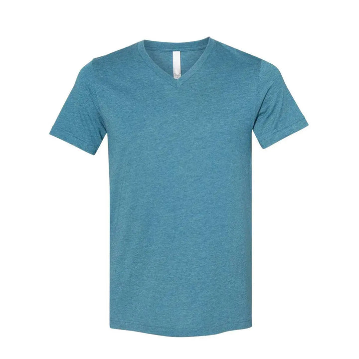 Bella+Canvas Blank 3005 Unisex Short Sleeve V-Neck T-Shirt Shirtprintingcenter