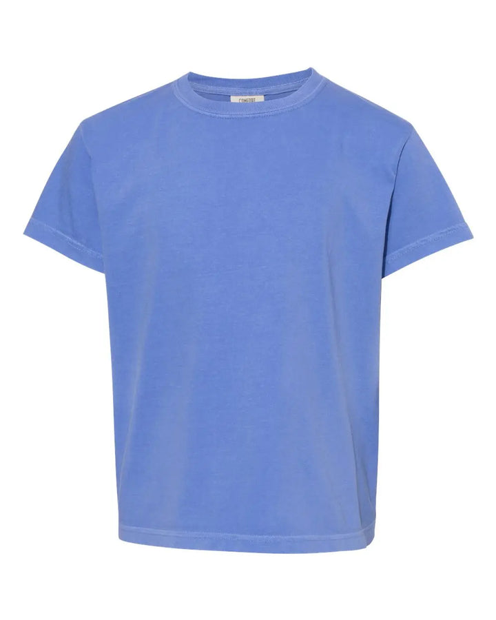 Camiseta juvenil de manga corta personalizable con colores cómodos 9018