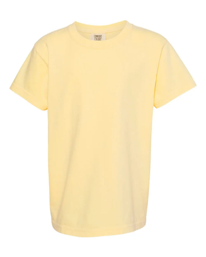 Camiseta juvenil de manga corta personalizable con colores cómodos 9018