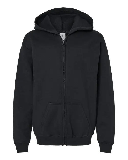 Glidan Youth Heavy Blend™ Full-Zip Hooded Sweatshirt - 18600B