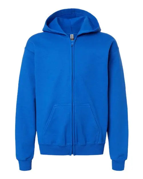 Glidan Youth Heavy Blend™ Full-Zip Hooded Sweatshirt - 18600B