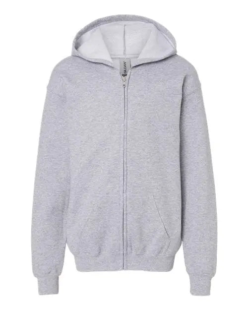 Glidan Youth Heavy Blend™ Full-Zip Hooded Sweatshirt - 18600B