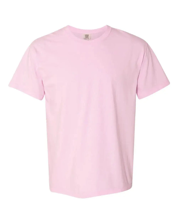 Customize Puff and Glitter Unisex Garment-Dyed Heavyweight T-Shirt - 1717 Shirtprintingcenter