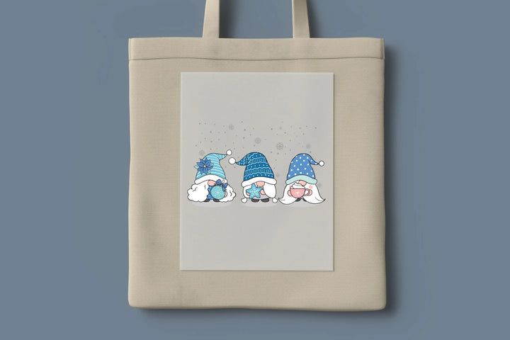 Cute Gnomes Christmas DTF Transfer | Ho Ho Ho Holiday Tee