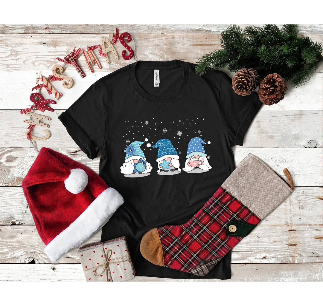 Cute Gnomes Christmas T-Shirt | Ho Ho Ho Holiday Tee Shirtprintingcenter