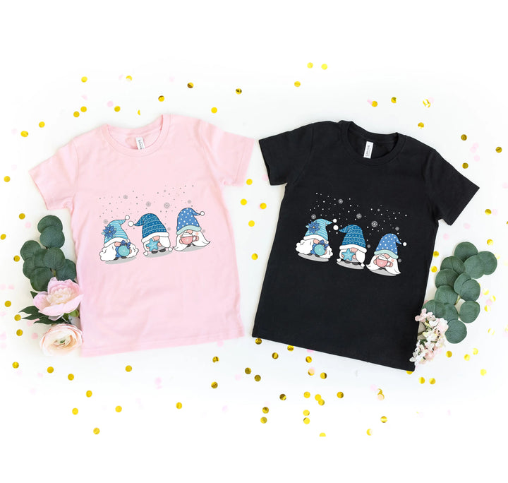 Cute Gnomes Christmas T-Shirt | Ho Ho Ho Holiday Tee Shirtprintingcenter