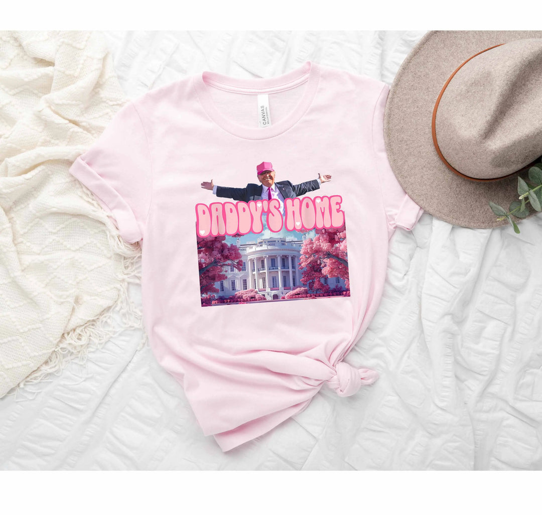 Daddy’s Home Shirt | Trump 2025 White House Shirt Shirtprintingcenter