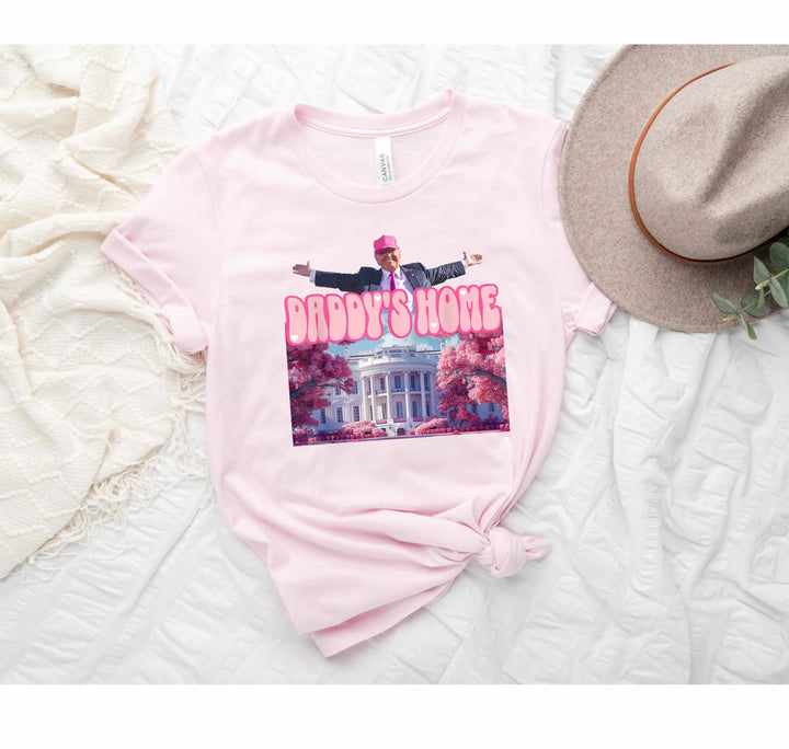 Daddy’s Home Shirt | Trump 2025 White House Shirt Shirtprintingcenter