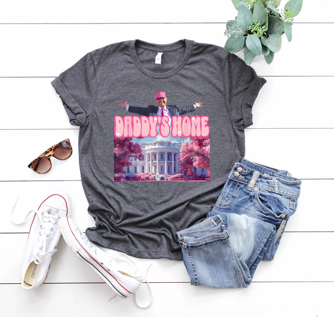 Daddy’s Home Shirt | Trump 2025 White House Shirt Shirtprintingcenter