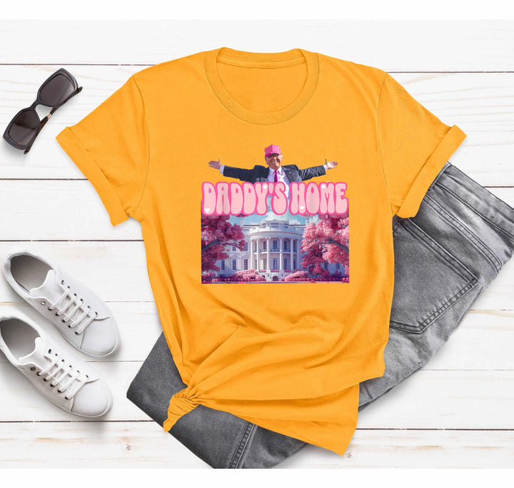 Daddy’s Home Shirt | Trump 2025 White House Shirt Shirtprintingcenter