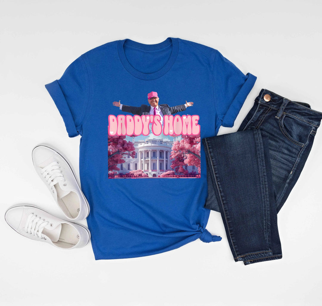 Daddy’s Home Shirt | Trump 2025 White House Shirt Shirtprintingcenter