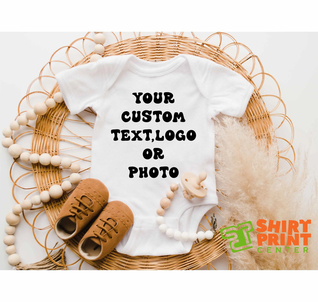 Design & Print Custom Baby Bodysuit | Make Your Own Baby Bodysuit Design Shirtprintingcenter