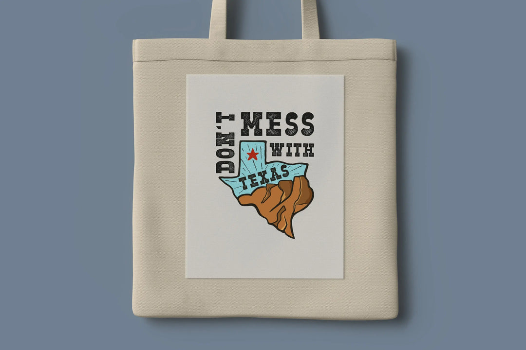 No te metas con las transferencias DTF de Texas y Texas State Tee