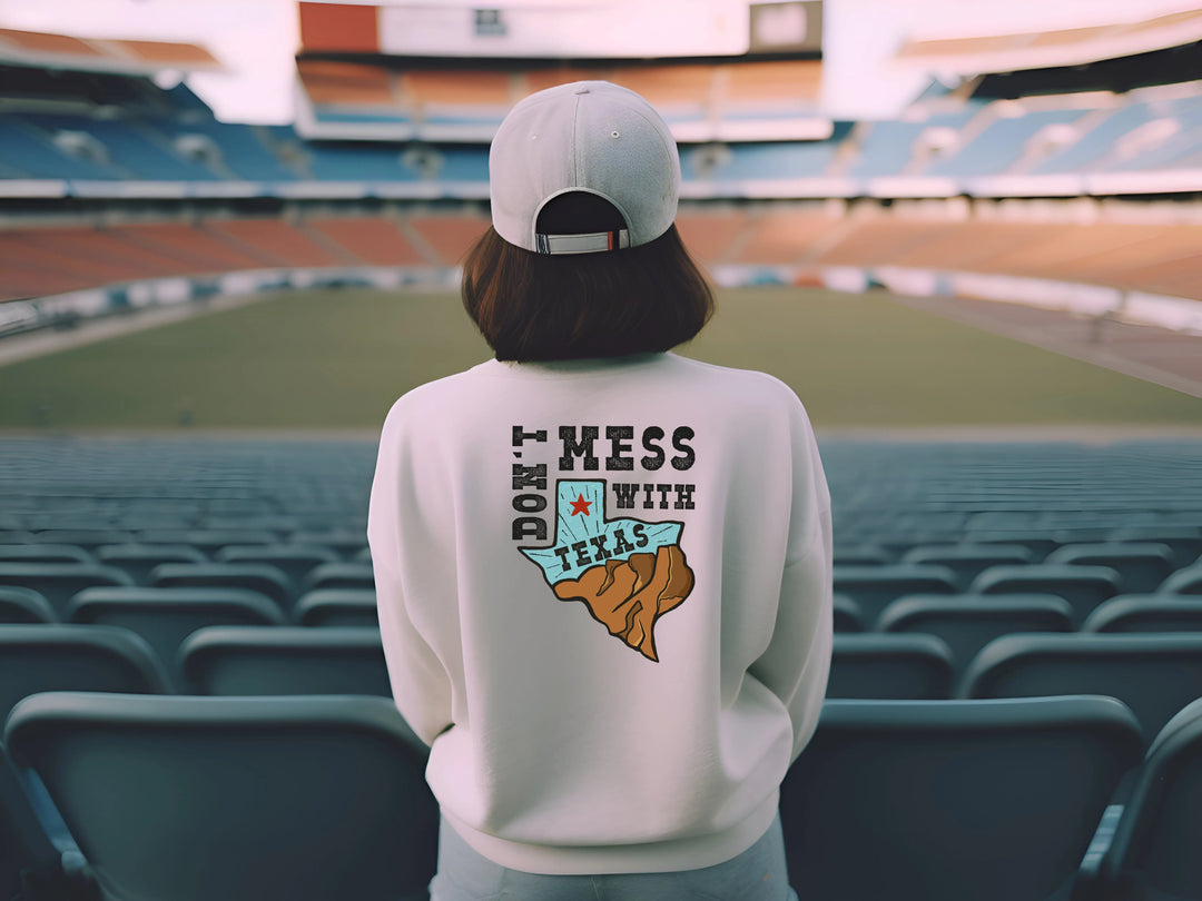 No te metas con las transferencias DTF de Texas y Texas State Tee