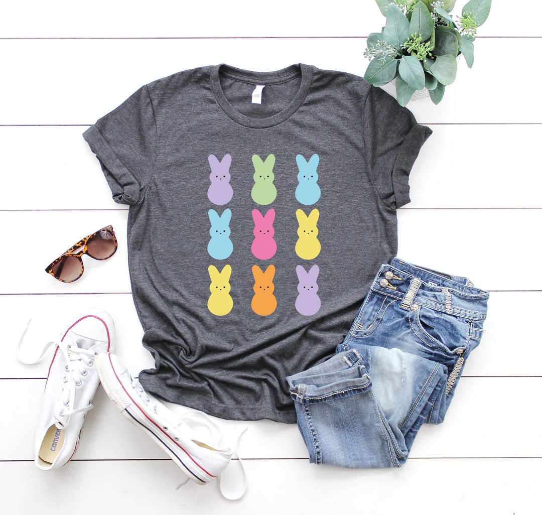 Easter Bunny Peeps Shirt - Family & Kids Easter Day Outfit Tee Shirtprintingcenter