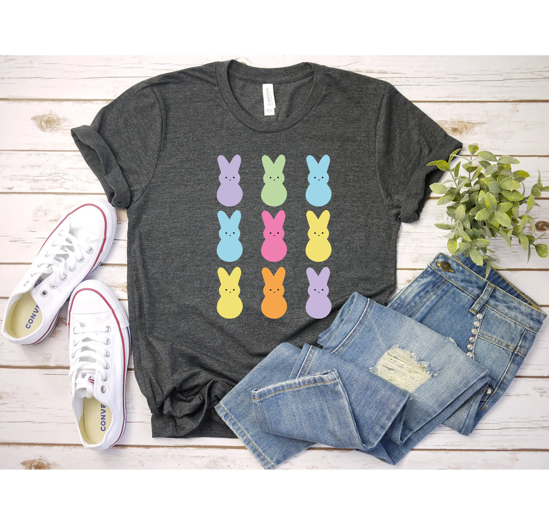 Easter Bunny Peeps Shirt - Family & Kids Easter Day Outfit Tee Shirtprintingcenter
