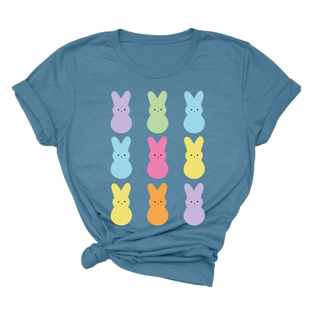 Easter Bunny Peeps Shirt - Family & Kids Easter Day Outfit Tee Shirtprintingcenter