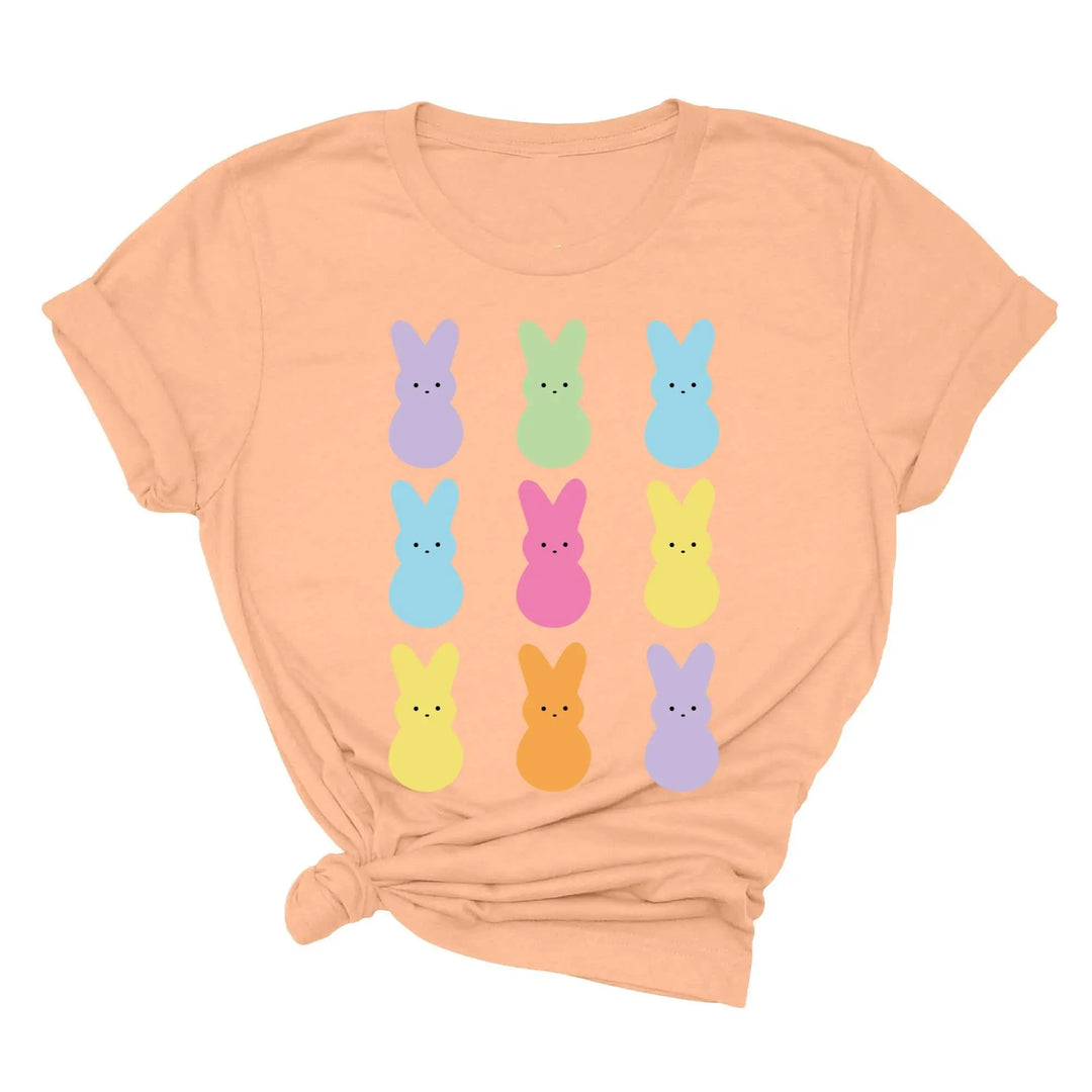 Easter Bunny Peeps Shirt - Family & Kids Easter Day Outfit Tee Shirtprintingcenter