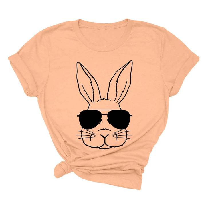 Easter Bunny Shirt - Sunglasses Raglan & Peeps Kids Tee Shirtprintingcenter