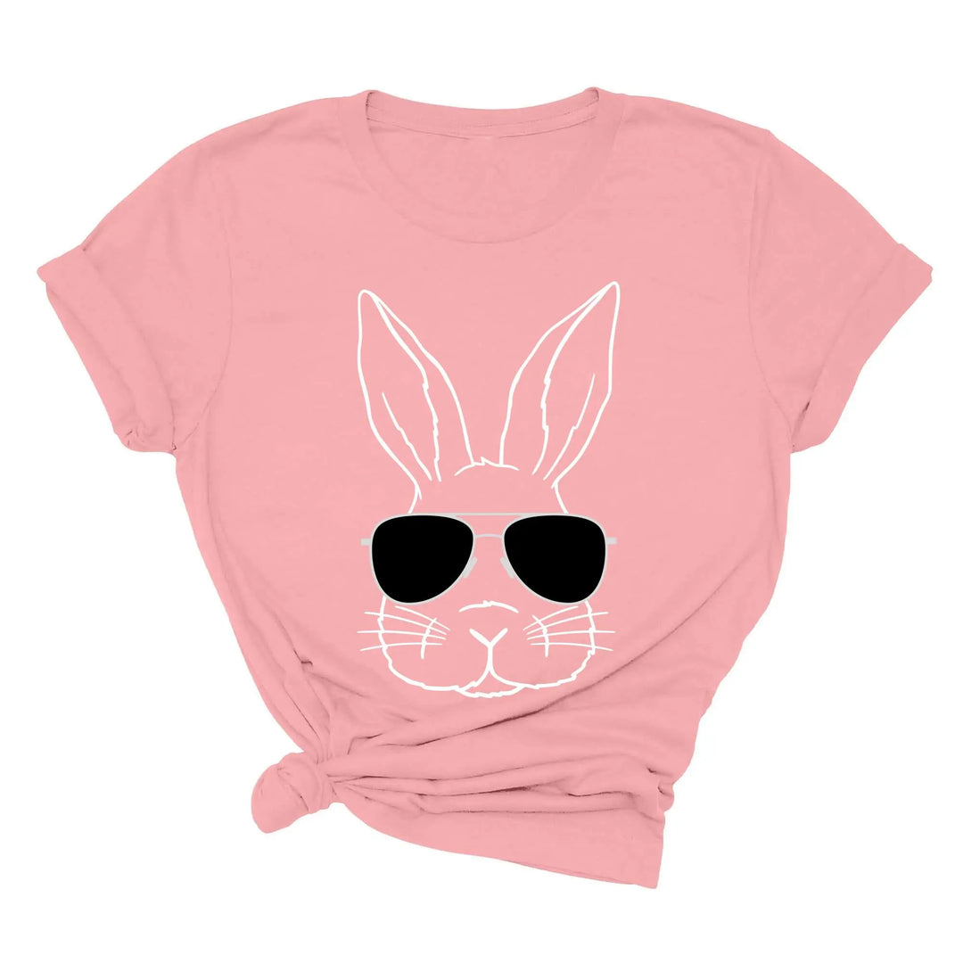 Easter Bunny Shirt - Sunglasses Raglan & Peeps Kids Tee Shirtprintingcenter