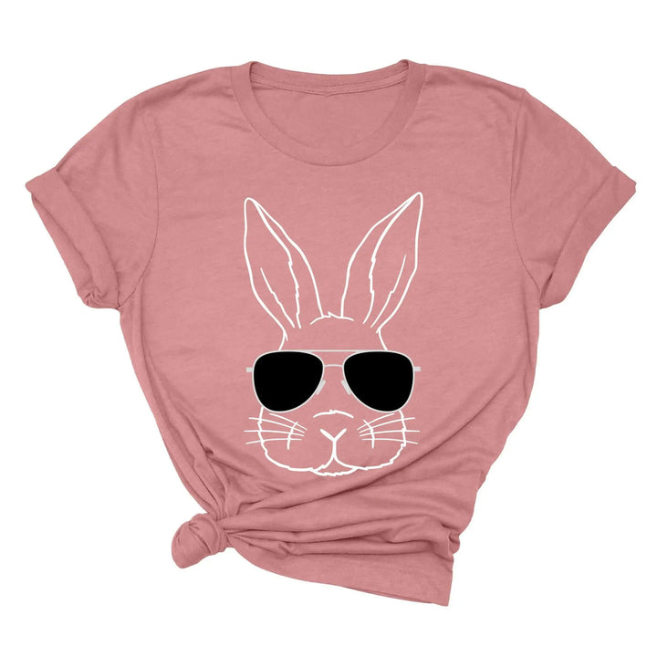 Easter Bunny Shirt - Sunglasses Raglan & Peeps Kids Tee Shirtprintingcenter