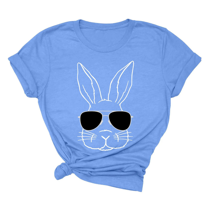 Easter Bunny Shirt - Sunglasses Raglan & Peeps Kids Tee Shirtprintingcenter