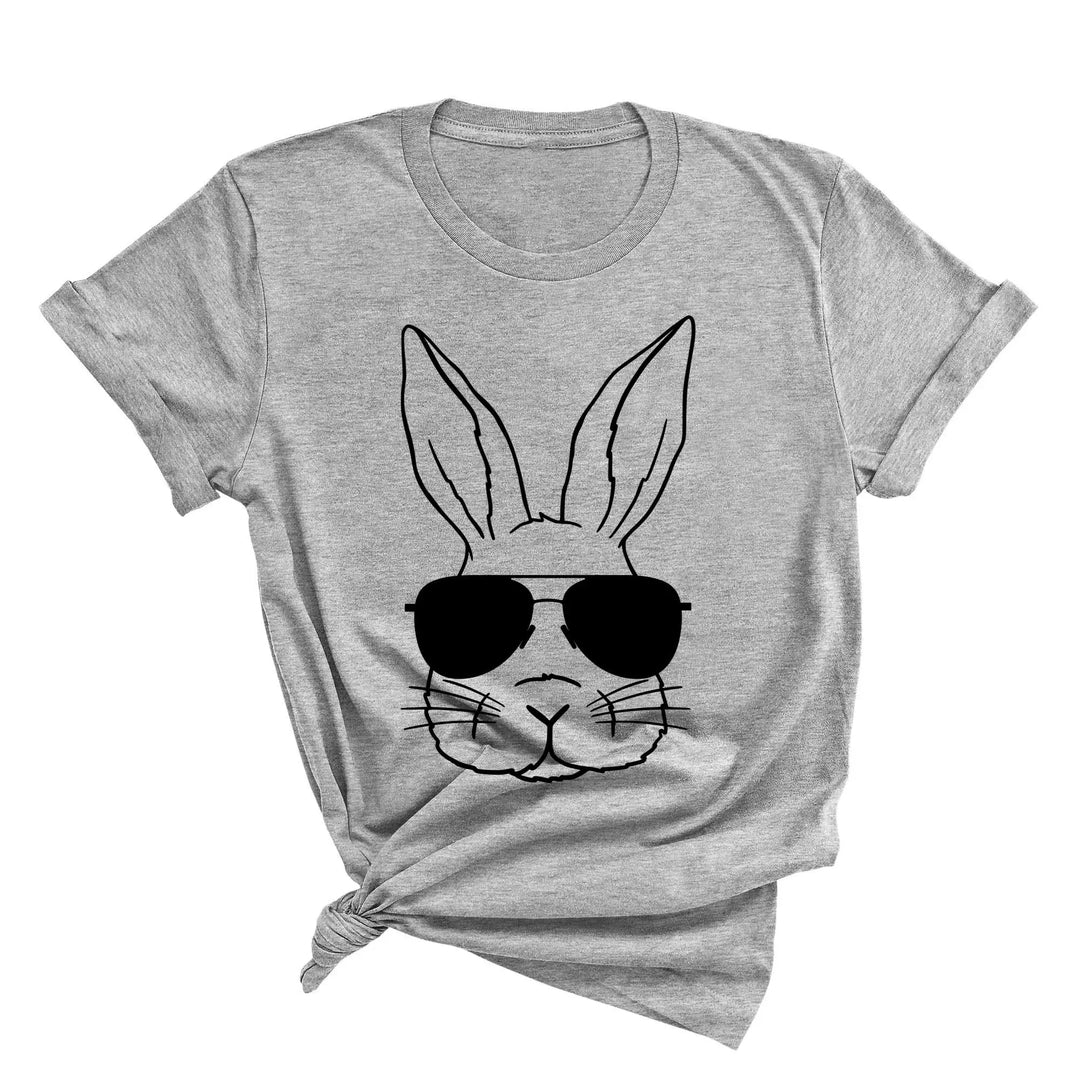 Easter Bunny Shirt - Sunglasses Raglan & Peeps Kids Tee Shirtprintingcenter