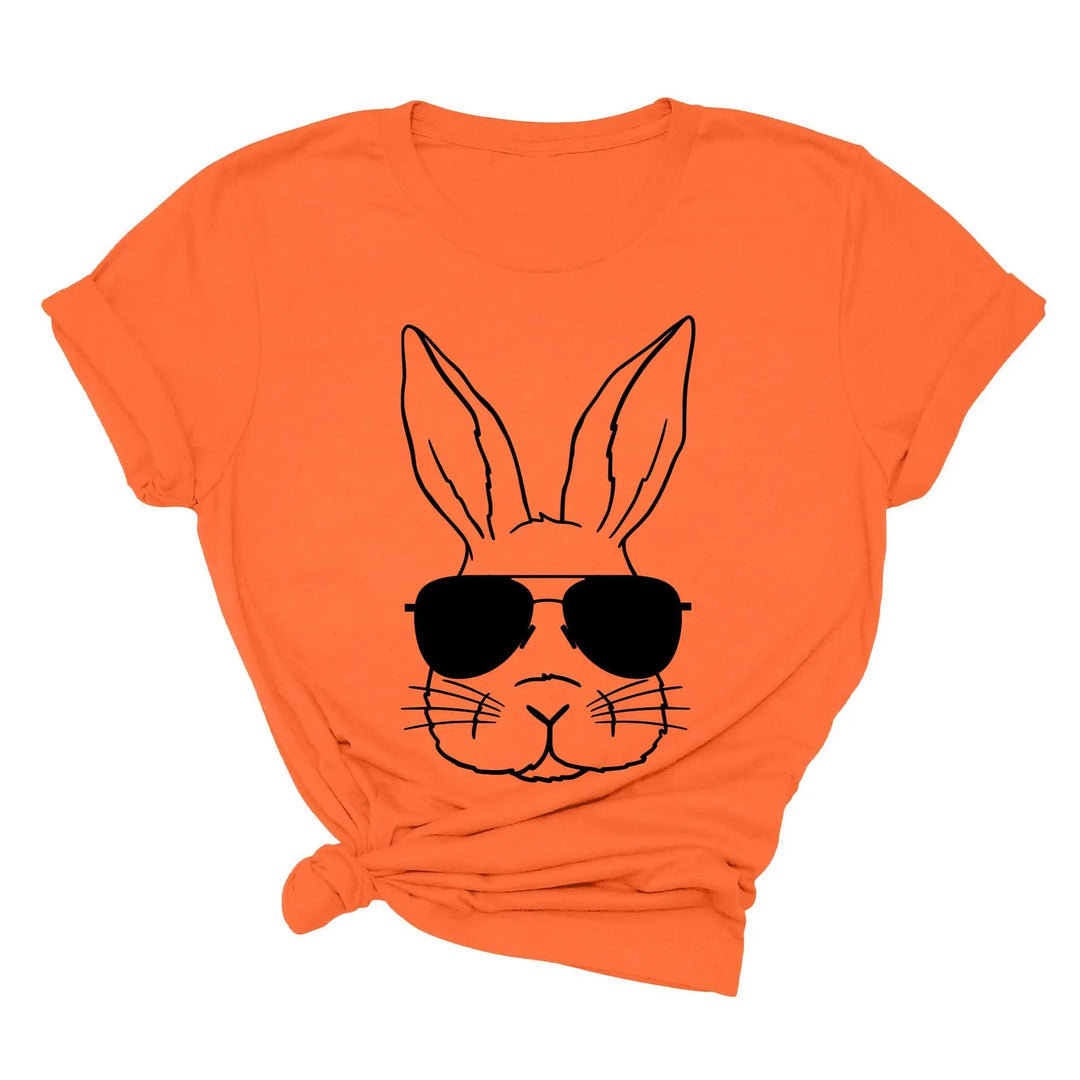 Easter Bunny Shirt - Sunglasses Raglan & Peeps Kids Tee Shirtprintingcenter