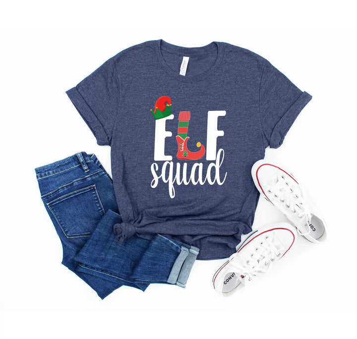 Elf Squad Shirt | Christmas Matching Family Shirts Shirtprintingcenter