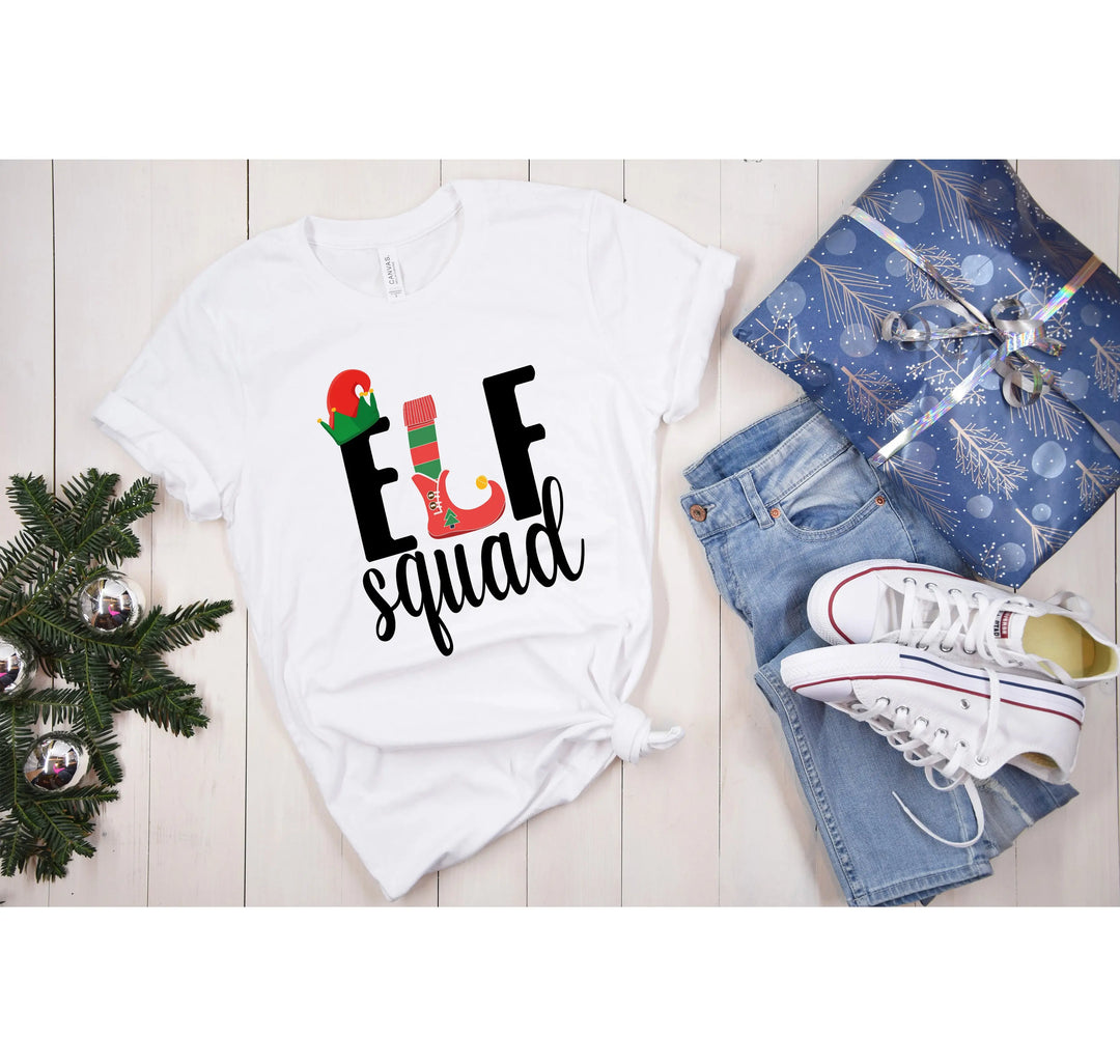 Elf Squad Shirt | Christmas Matching Family Shirts Shirtprintingcenter