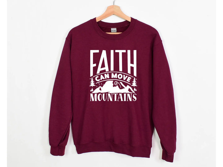 Faith Cross Sweatshirt - Christian Gift | Love & Grace Design Shirtprintingcenter
