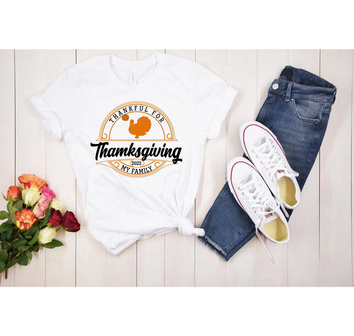 Family Thanksgiving 2025 Shirt | Matching Thanksgiving Shirts Shirtprintingcenter