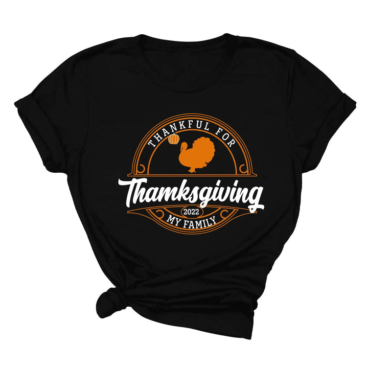 Family Thanksgiving 2025 Shirt | Matching Thanksgiving Shirts Shirtprintingcenter