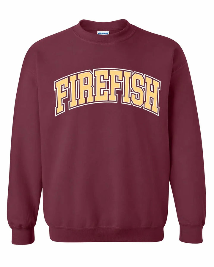 Firethorne Firefish Swim Team Adult Unisex Sweetshirt and Hoodie