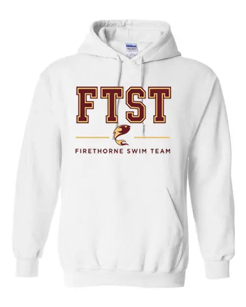 Firethorne Firefish Swim Team Adult and Youth Unisex Sweetshirt and Hoodie