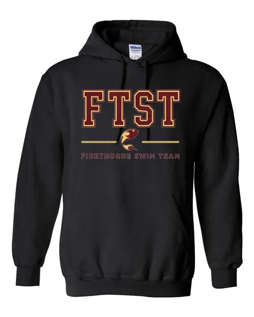 Firethorne Firefish Swim Team Adult and Youth Unisex Sweetshirt and Hoodie