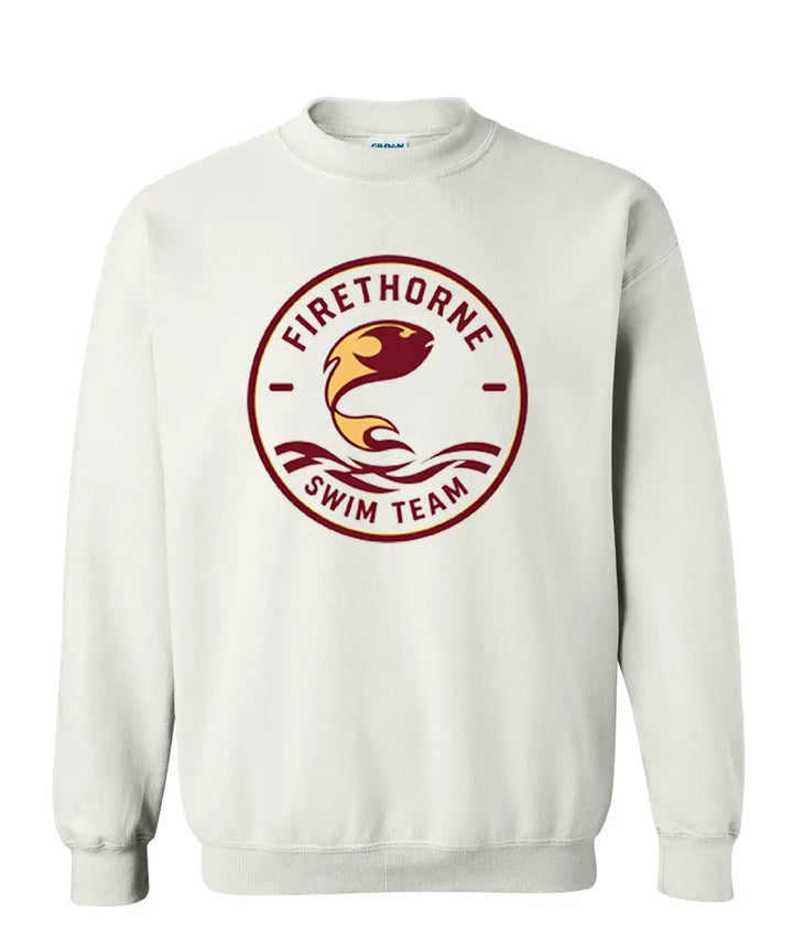Firethorne Firefish Swim Team Adult and Youth Unisex Sweetshirt and Hoodie