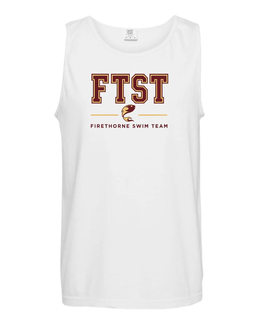 Firethorne Firefish Swim Team Men Tank Top