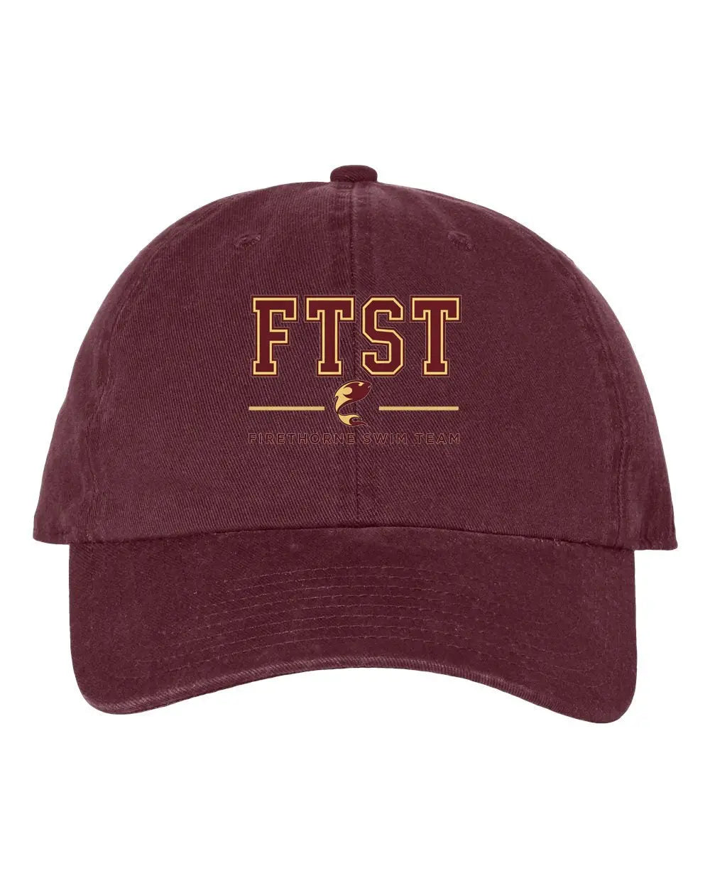 Firethorne Swim Team Embroidery 47 Brand - Clean Up Cap - 4700