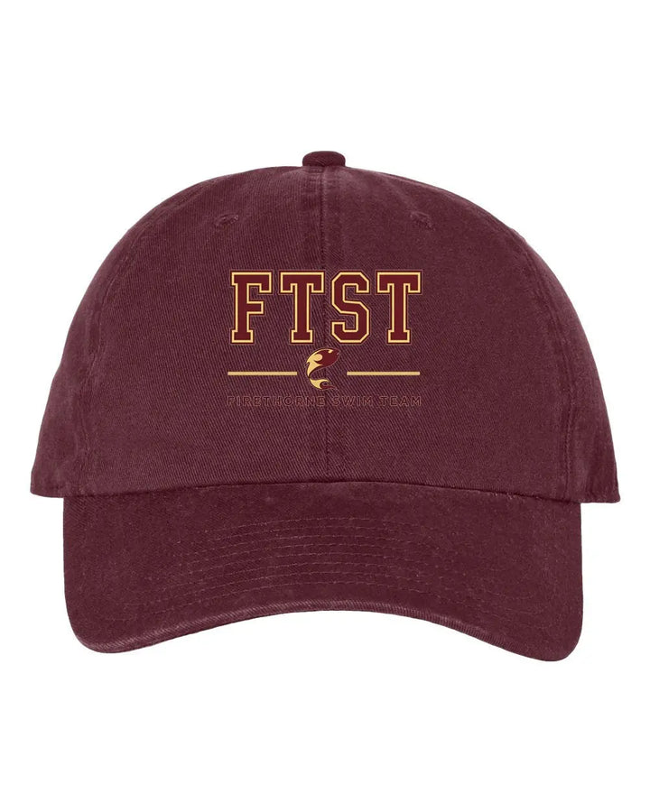 Firethorne Swim Team Embroidery 47 Brand - Clean Up Cap - 4700