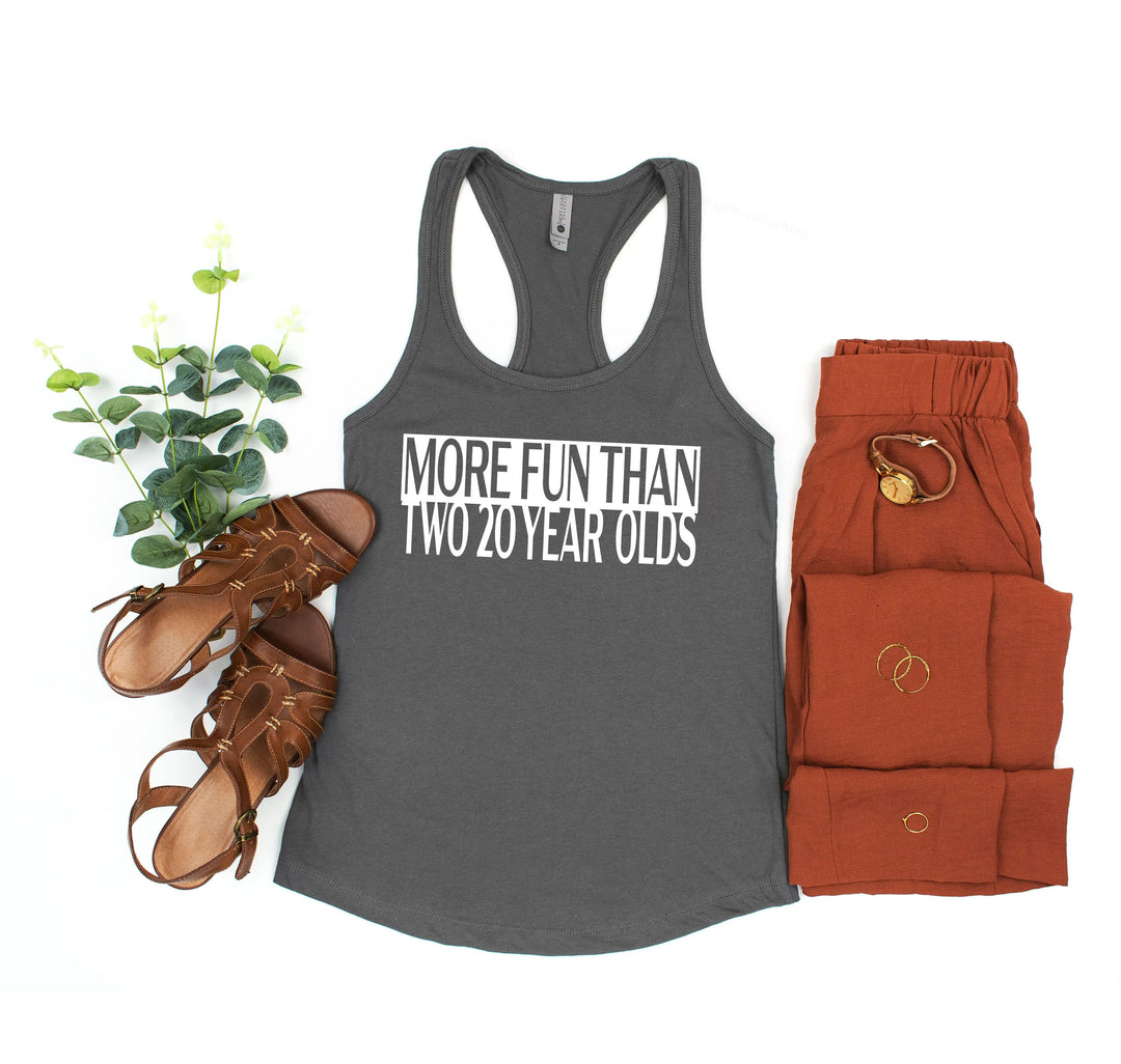 Funny 40th Birthday Shirt or Tank Top for Women - Milestone Gift Shirtprintingcenter